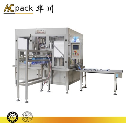 全自動軟袋灌裝旋蓋（gài）機
