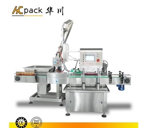 三（四）旋蓋玻瓶全自（zì）動旋蓋機